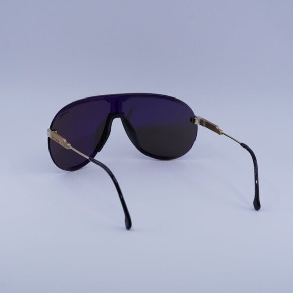 Carrera SUPERCHAMPION 2M2 2K Sunglasses Gold/Black Shield Frame, Grey AR Lenses - Picture 6 of 11